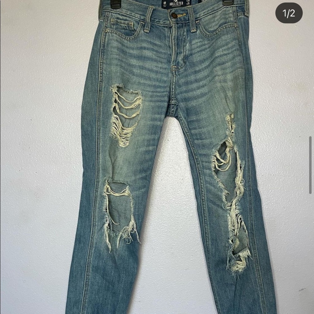 Hollister mom jeans
